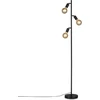 BRILONER grindinis šviestuvas su 3 E27 lizdais, pasukamomis galvutėmis, 160 cm, 1387-035
