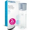 BRITA vandens butelis su filtru Vital 0,6 l, 2 MicroDisc filtrai, pastelinis mėlynas