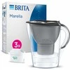 BRITA vandens filtravimo ąsotis Marella 2,4L su 3 Maxtra Pro filtrais, elektrinis indikatorius