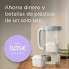 Brita vandens filtravimo ąsotis, stiklinis korpusas, 2,5 l talpa, MAXTRA PRO, mėlynas