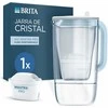 Brita vandens filtravimo ąsotis, stiklinis korpusas, 2,5 l talpa, MAXTRA PRO, mėlynas