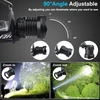 Bud K galvos žibintas LED, 90000 lm, USB įkrovimas, IPX6, zoom funkcija, 5 režimai, XHP70
