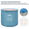 B&Y sulankstoma vonia suaugusiesiems 70 x 70 x 68 cm, 69 gal, 8078-Mėlyna