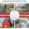 Camplux nešiojamas dujinis vandens šildytuvas 5 litrų, 10 kW, 50 mbar, su sulankstoma rankena AY132-DE
