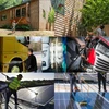 Car Commerce teleskopinis automobilio plovimo šepetys su vandens tiekimu 130–300 cm, 42681