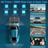 Carpuride automobilinis multimedijos grotuvas su 9 colių HD jutikliniu ekranu, CarPlay, Android Auto ir 4K priekinė bei galinė kamera, W905
