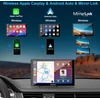 Carpuride automobilinis multimedijos grotuvas su 9 colių HD jutikliniu ekranu, CarPlay, Android Auto ir 4K priekinė bei galinė kamera, W905