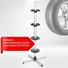 cartrend automobilių padangų stovas 4 padangoms iki 225 mm, modelis 1090