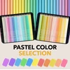 Castle Art Supplies 48 spalvų pastelinių atspalvių pieštukų rinkinys, dėžutė, Pasteltint