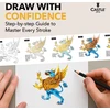 Castle Art Supplies 72 spalvotų pieštukų rinkinys su minkštu grafitu ir užsegamu dėklu CAS-72CPZ