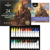 Castle Art Supplies akvarelinių dažų rinkinys, 24 spalvos x 12 ml, blizgus, CASWC24