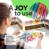 Castle Art Supplies geliniai rašikliai, 100 spalvų, įvairūs efektai, su dėžute, Gel Pens 4336949690