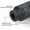 CCLIFE 8 dalių 12-kampių smūginių galvučių rinkinys 1/2 col., 30–36 mm, 5307