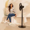 Cecotec EnergySilence 555 išmanusis 2-in-1 grindų ir stalo ventiliatorius, 55 W, 16 colių, nuotolinio valdymo pultas