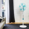 Ventiliatorius Cecotec EnergySilence 500 | Pedestal Fan | Stand Fan | 40 W | Diameter 40 cm | Greičių skaičius 3 | Oscillation | Baltas/Mėlyna