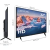 Cecotec LED televizorius 32 col. HD 720p 60 Hz su Dolby Audio 02613