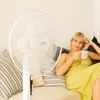 Cecotec pastatomas ventiliatorius EnergySilence 515 MaxFlow, 45 W, 40 cm, 3 greičiai, baltas