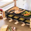 Cecotec raclette grilis Cheese & Grilis 8200 Wood 1200 W, 8 keptuvėlės