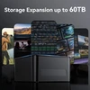 cenmate 3 vietų SATA HDD/SSD prijungimo stotelė USB 3.0, 60 TB, 637U3-5G