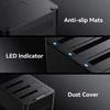cenmate 3 vietų SATA HDD/SSD prijungimo stotelė USB 3.0, 60 TB, 637U3-5G