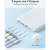 Charmast išorinė baterija 26800 mAh su USB-C ir 3 USB-A jungtimis, 3 A, W2002C