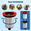 Chuancheng HEPA filtrų rinkinys Bosch Unlimited 9 ir 10 dulkių siurbliams 12050162