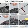 CIANBIFN 64 dalių bekamerių padangų remonto rinkinys automobiliams C004