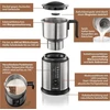 Cloer indukcinis pieno plakiklis 800 ml, 500 W su magnetine plakimo spirale, 7789