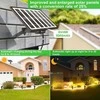 CLY saulės energija maitinami lauko šviestuvai, IP66, 4 LED, monokristalinis skydelis, 4 W