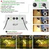 CLY saulės energija maitinami lauko šviestuvai, IP66, 4 LED, monokristalinis skydelis, 4 W