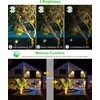 CLY saulės energijos reflektorius su nuotolinio valdymo pultu, IP66, 6000 mAh, 6 W, lauko apšvietimas