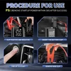 COCCKO automobilio užvedimo įrenginys su oro kompresoriumi 6000 A, 10000 mAh, BR12-A