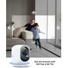 COCOCAM belaidė vidaus stebėjimo kamera 3 MP su pasukimu ir 5200 mAh baterija ZS-GX7S