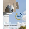 COCOCAM lauko stebėjimo kamera 2K QHD, saulės energija, Wi-Fi, ZY-C2