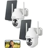 COCOCAM lauko stebėjimo kamera 2K QHD, saulės energija, Wi-Fi, ZY-C2