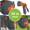 COIL automatinė sieninė sodo žarnos ritė su 20 m žarna, 2 m įvadu ir 9 funkcijų purkštuvu C0913