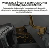 comanyi taktinė drabužių pakaba su kabliais, ABS, maksimali apkrova 68 kg, ruda