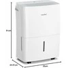 Comfee oro sausintuvas, 20 l/para, 40 m² patalpoms, baltas, MDDF-20DEN7-WF