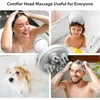 COMFIER belaidis galvos odos masažuoklis su 4 režimais, IPX7, CF-4902-EU