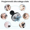 COMFIER elektrinis galvos odos masažuoklis su 4 galvutėmis, belaidis, IPX7, CF-4902BLK-EU