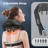 COMFIER kaklo ir pečių Shiatsu masažuoklis su šildymu, belaidis CF-6811-EUVC