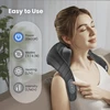 COMFIER kaklo ir pečių Shiatsu masažuoklis su šildymu, belaidis CF-6811-EUVC