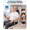 COMFIER masažinis sėdynės kilimėlis su šildymu ir vibracija CF-2402-EU