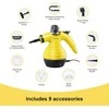 Comforday rankinis garų valytuvas 1050 W, 350 ml talpa, 9 dalių priedų rinkinys, rankinis modelis
