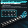 ConBlom Akumuliatorinis lapų pūstuvas su Turbo funkcija, suderinamas su Dewalt 18 V/20 V akumuliatoriais, 33 m/s oro srautu, FOZZ0350