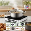 COOKTRON indukcinė kaitlentė su ketaus grilio plokšte 2000 W FS-IC011F