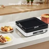 COOKTRON indukcinė kaitlentė su ketaus grilio plokšte 2000 W FS-IC011F