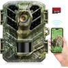 Coolifepro mini Wi-Fi laukinės gamtos stebėjimo kamera, 32 MP, 1080P, naktinis matymas, IP66, SV-TCQW