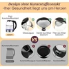 Cosori elektrinis virdulys iš borosilikatinio stiklo, 1,7 l, 2200 W, juodas GK151-CO