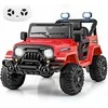 COSTWAY 12V elektrinis vaikiškas automobilis, raudonas
